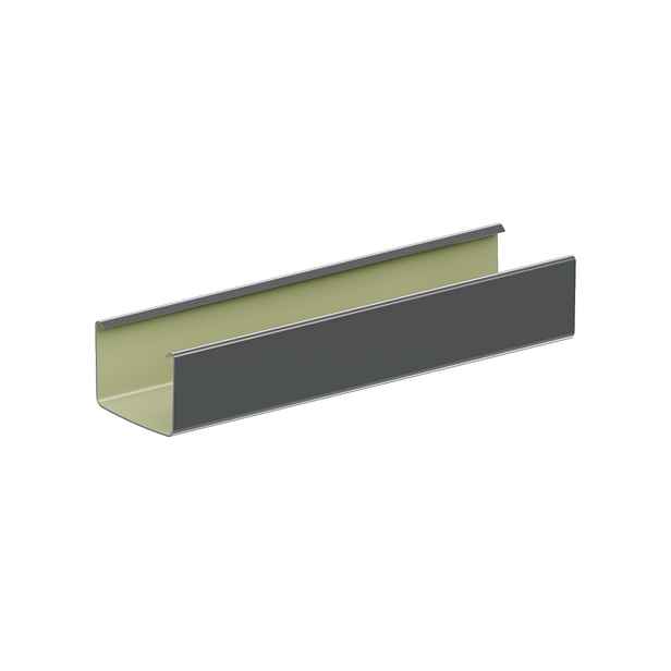 Žlab hranatý GuttaKROP PVC antracit 3 000 mm