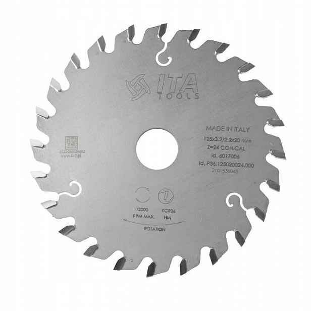 Ita Tools trapézový podřezávač 125x20x24Z