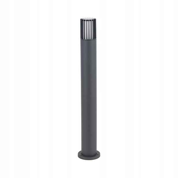 Lampa Zahradní sloupek Moderní šedý kov 80 cm E27 IP54 Ribo Tk Lighting