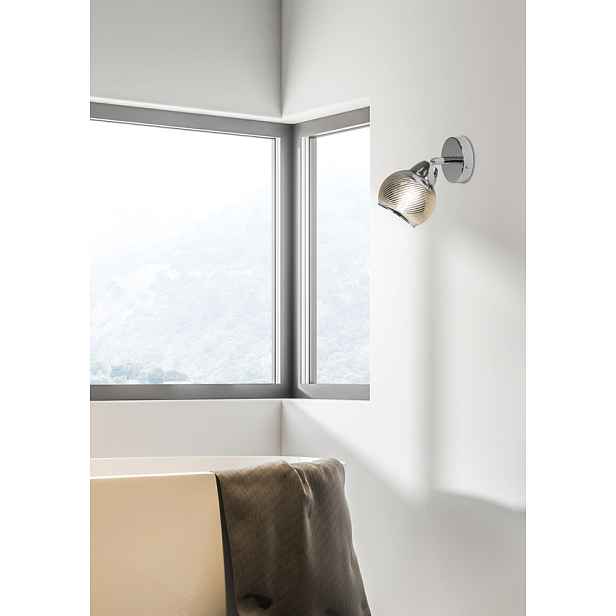Nástěnná lampa 1X10W E14 chrom FORT