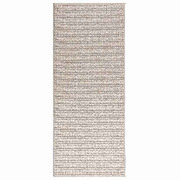 vidaXL Kusové koberce Obdélníkový FARO Krémová 150 x 80 cm Polyester