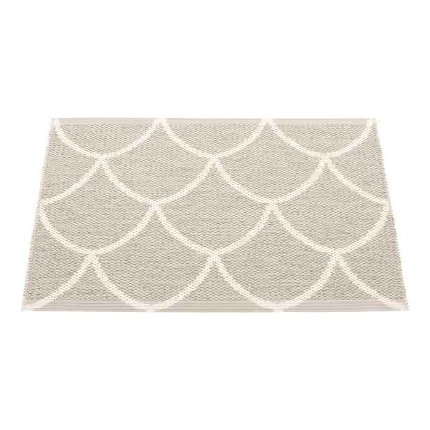 Krémový vnitřní a venkovní koberec 70x50 cm Kotte Linen – Pappelina