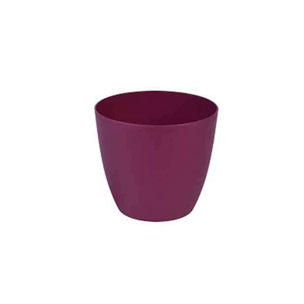 PLASTKON - Květináč dekorační ELLA 18cm vínový
