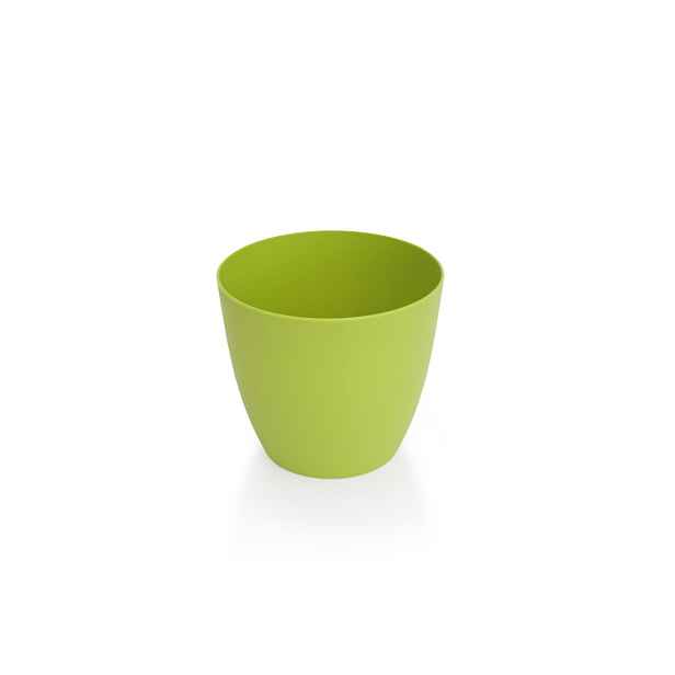 PLASTKON - Květináč dekorační ELLA 18cm zelený