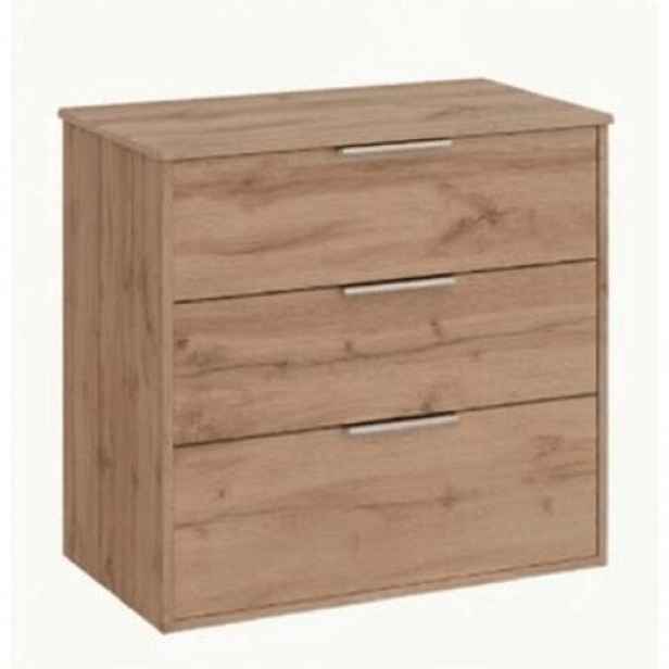 Roca Optica koupelnová skříňka bez umyvadla 58,5x75,7x45,5 cm dub OPTDESK603ZO
