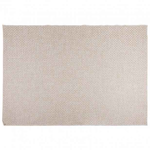 vidaXL Kusové koberce Obdélníkový FARO Krémová 230 x 160 cm Polyester