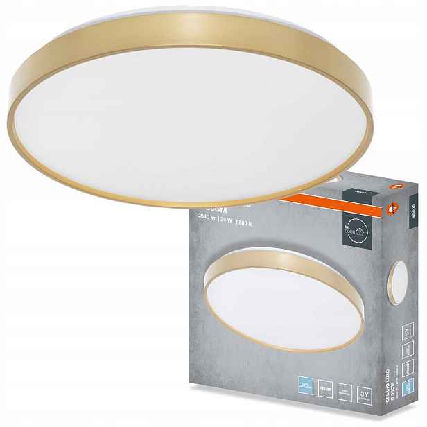 Stropní Svítidlo Led Stropní Svítidlo Nástěnné svítidlo Panel 24W 1320lm 6500K Osram