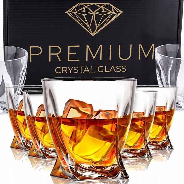 sada Sklenice na whisky Bohemia 340 ml 6 ks dárek
