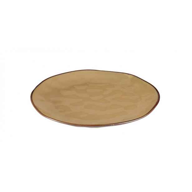 TESCOMA mělký talíř LIVING ø 26 cm, hnědá