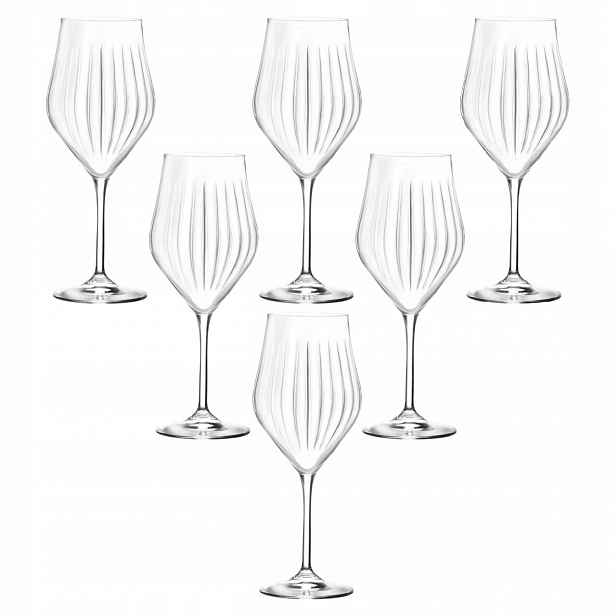 Křišťálové Skleničky na víno 6 kusů 550 ml Rcr Timeless