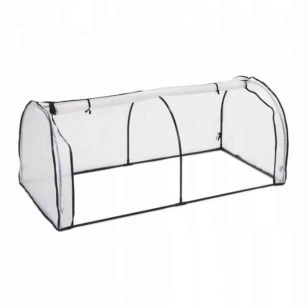 Skleníková zelenina Relaxdays 200 x 100 m x 80 cm černá pro zahradu r493