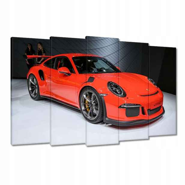 Obrazy 150x95 Červené Porsche 911 GT3 Rs