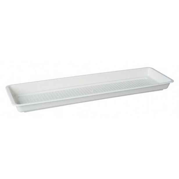 PLASTKON - Miska pod truhlík 50cm GARDEN mramorová