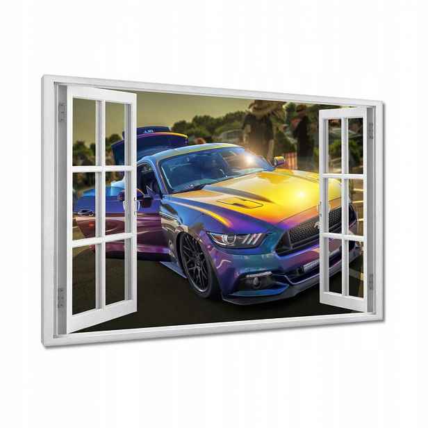 Obrazy 90x60 Ford Mustang Gt Bestia