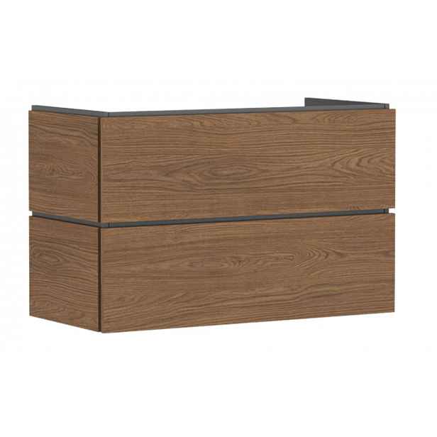 Hansgrohe Xilesa E - Umyvadlová skříňka, 62x98x47 cm, 2 zásuvky, kašmírový dub 54262550