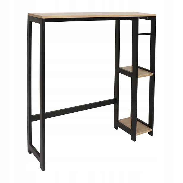 Koupelnový regál nad toaletu nebo pračku Mdf Loft stylový 95 cm