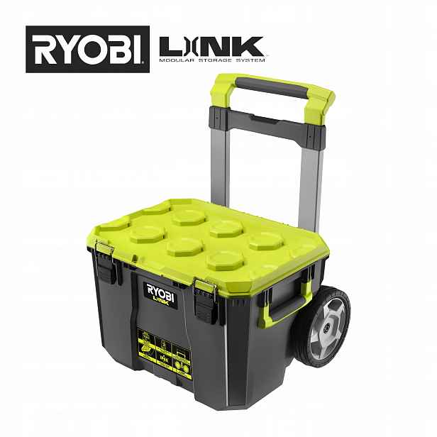 Ryobi RSL201 Pohyblivý box na nářadí max. nosnost 90kg vodotěsný a odolný p