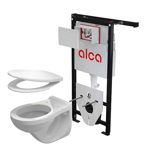 Set 5v1 pro závěsné WC Alca Jádromodul AM102/1120 (M370) WC Alca