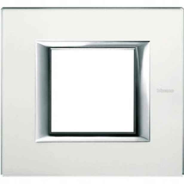 Axolute Rámeček protoúhlový rám 2 moduly Mirror Glass Bticino HA4802VSA