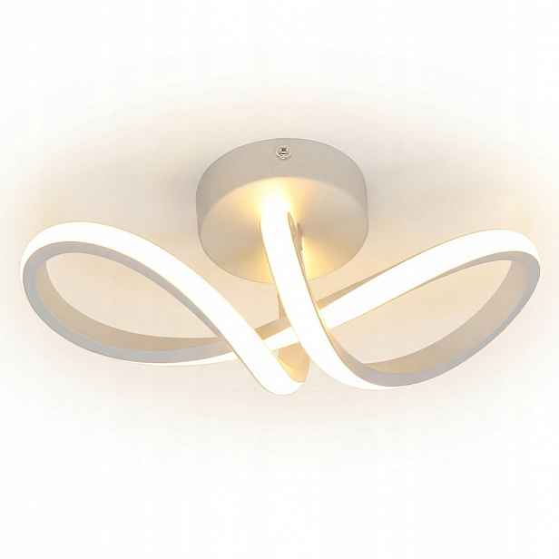 Stropní svítidlo Led lustr bílý moderní do obývacího pokoje 18W 3000K 2000lm