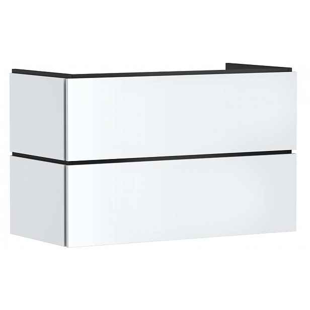 Hansgrohe Xilesa E - Umyvadlová skříňka, 62x98x47 cm, 2 zásuvky, matná bílá 54262700