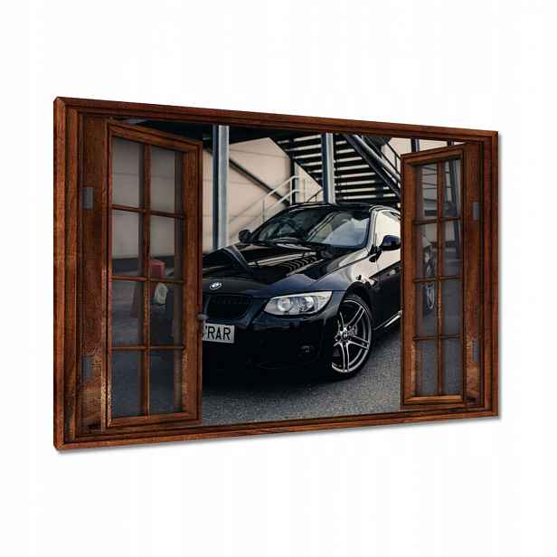 Obrazy 120x80 Černá Beemka Bmw Auto