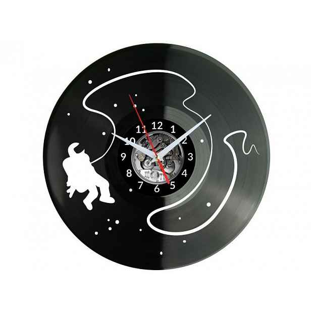 Spaceman Astronaut Vesmír Kosmonautské hodiny Spacex Nástěnné hodiny Vinná deska