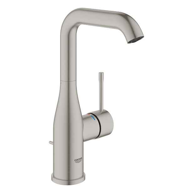 Baterie umyvadlová stojánková Grohe Essence velikost L SuperSteel 24174DC1