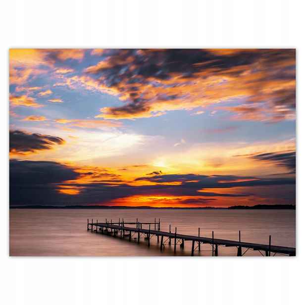 Fototapety flizelina 254x184 Západní jezero most