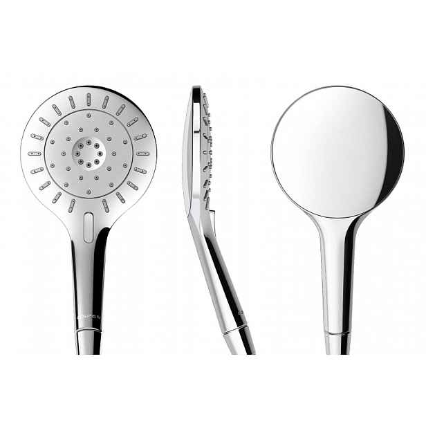Laufen - Sprchová hlavice MyTwin120, 3 proudy, chrom HF939029100000