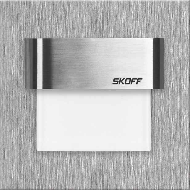 Svítidlo LED Skoff Tango DC 0,8 W 3 000 K nerezová