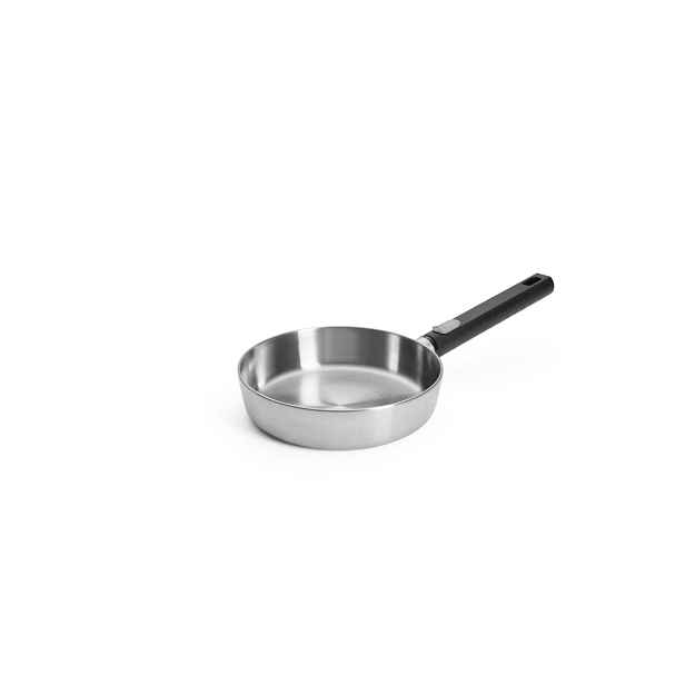 Woll Nerezová pánev Logic Steel s odnímatelnou rukojetí, Ø 20 cm 1520LCS