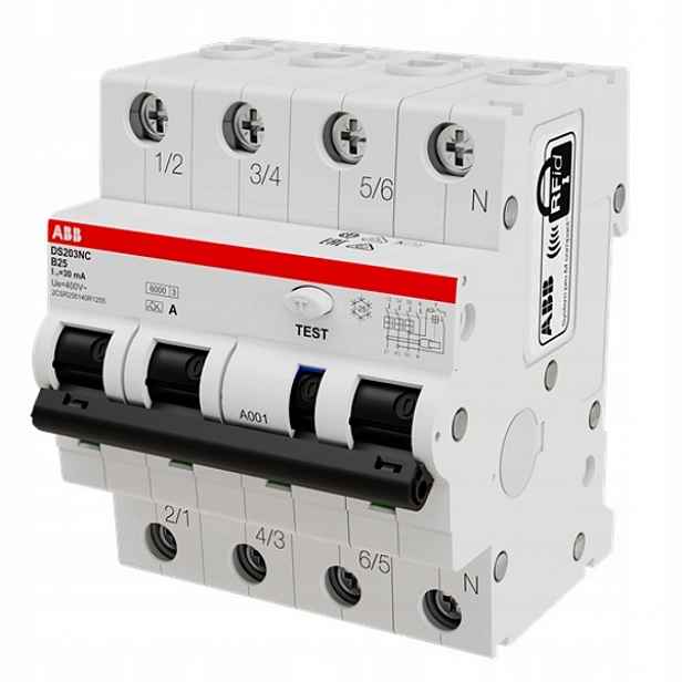 Abb proudový jistič 4P 25 A B 30 mA 2CSR256140R1255