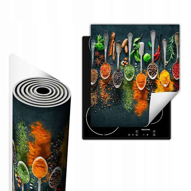 Ochranná Podložka Na Svinovací Sporák 45x52 cm Koření Lžíce