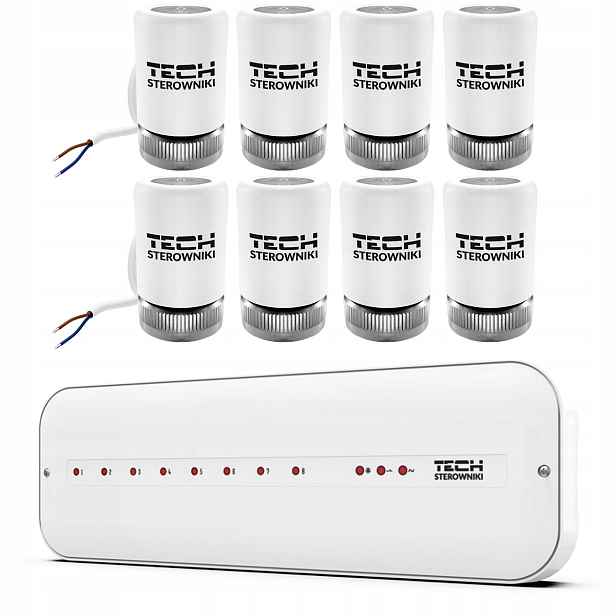 Ovladač Lišta L-5-S Slim 8 Termoelektrické Pohony STT-230/2 M Tech