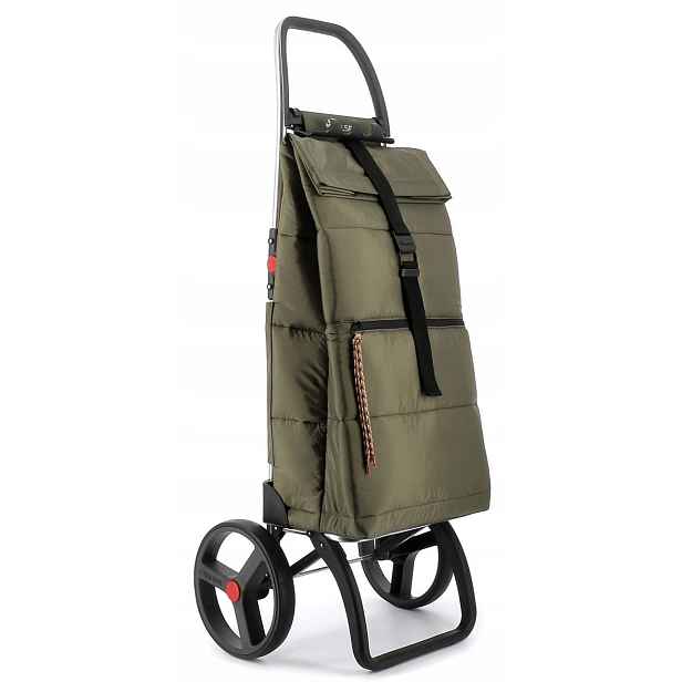 Rolser Big Polar 2Logic Rsg nákupní taška na velkých kolečkách, Khaki zel