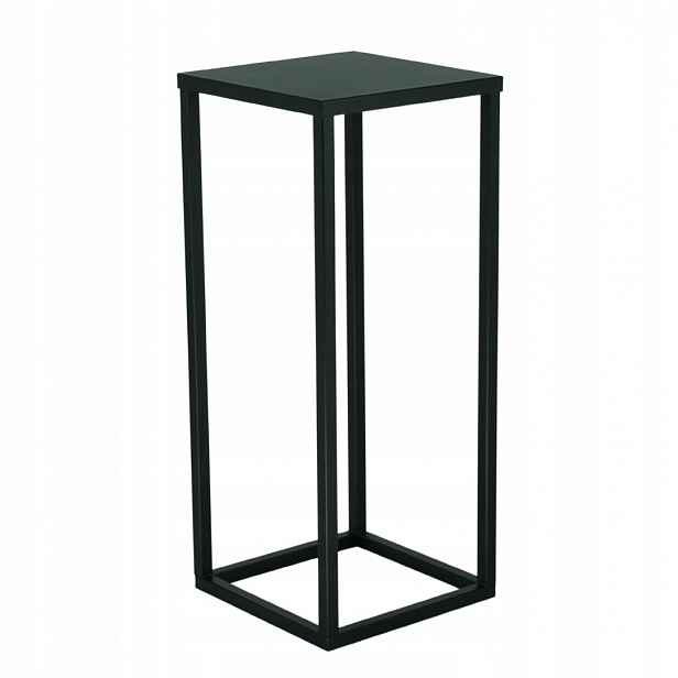 SIMPLE-16 Držák Na Květináč 60 cm kovový, černý, 1-úrovňový