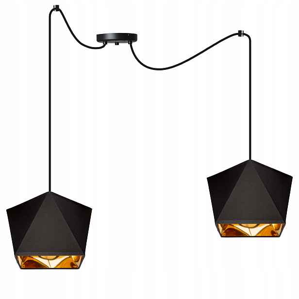 Závěsné Stropní Svítidlo Lustr Loft Zlatý Pavouk Glamour Do Obývacího Pokoje Jídelny