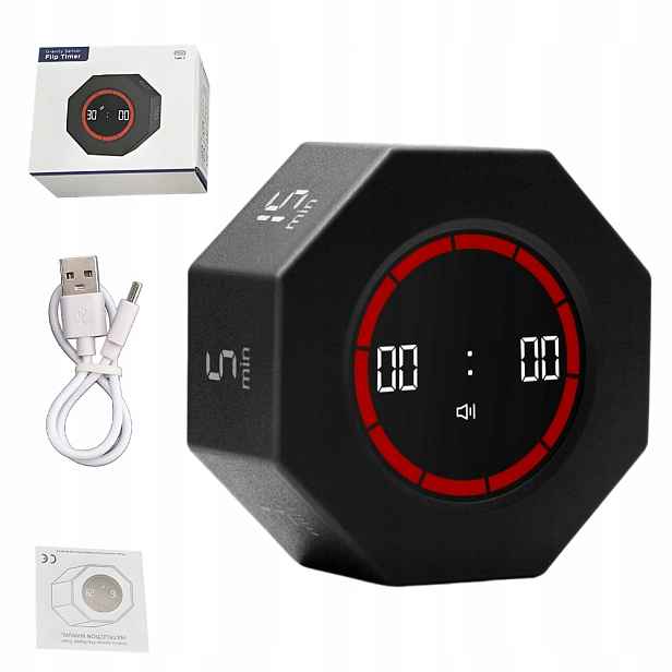 Inteligentní Časovač, Otočný, Gravitační Časovač, Digitální Časovač 800 Mah