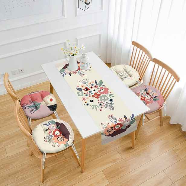 Set 4 ks podsedáků a běhounu na stůl – Mila Home