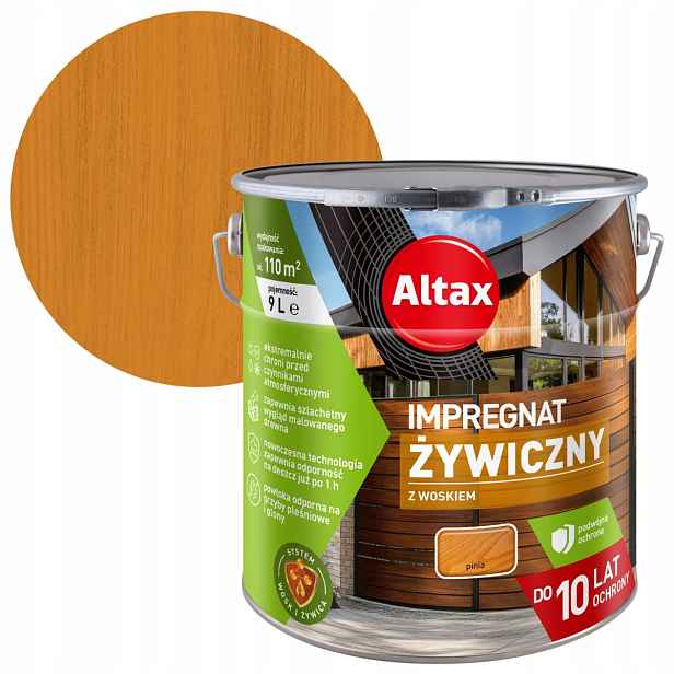 Altax Pryskyřičný Impregnat 9L Pinia