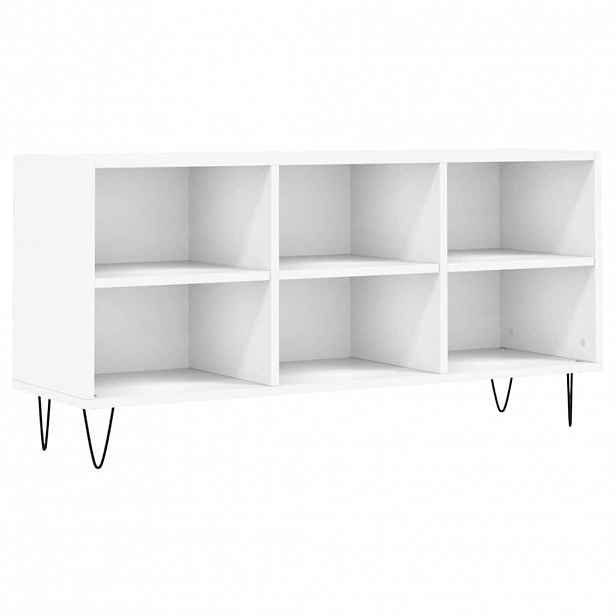 vidaXL TV skříňka bílá 103,5 x 30 x 50 cm kompozitní dřevo