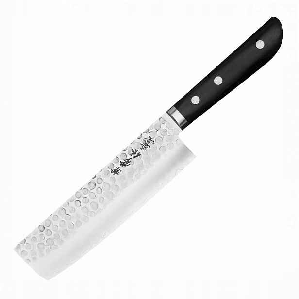 Kanetsune 940 VG-1 Japonský ostrý Nůž Nakiri na sekání 59HRC 16,5 cm