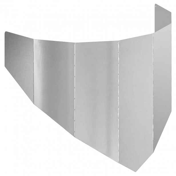 vidaXL Okraj trávníku 100 x 45 cm Ocel Stříbrná
