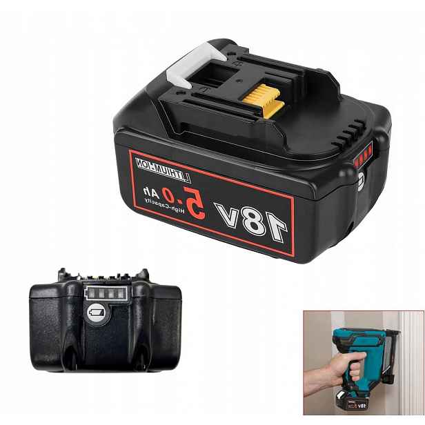 Akumulátor 18 V 5 Ah 5000 Mah Pro Výměnu Elektrického Nářadí