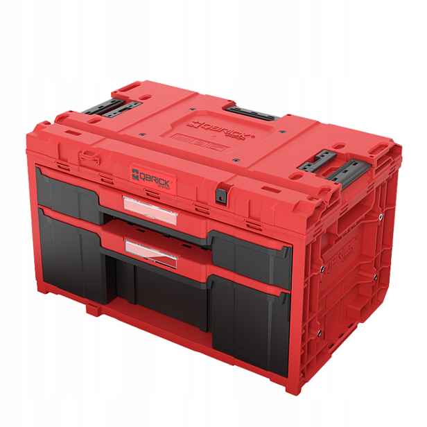 Qbrick One Drawer2 Plus Toolbox2.0 RedUltraHD Custom box na nářadí