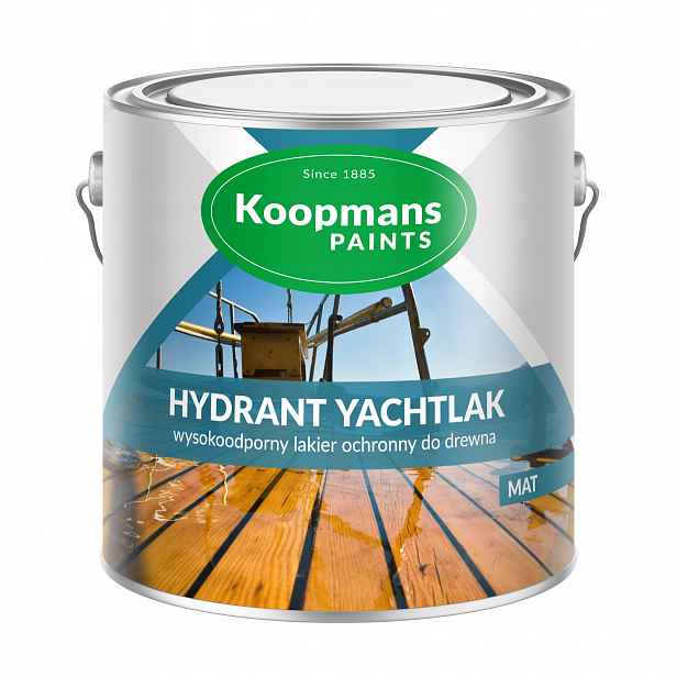 Koopmans Hydrant Yachtlak Jachtový Lak 20 L Mat Bezbarvý