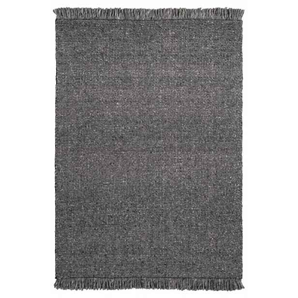 Ručně tkaný kusový koberec Eskil 515 anthracite, 200x290, šedá, chodba / předsíň, Obsession