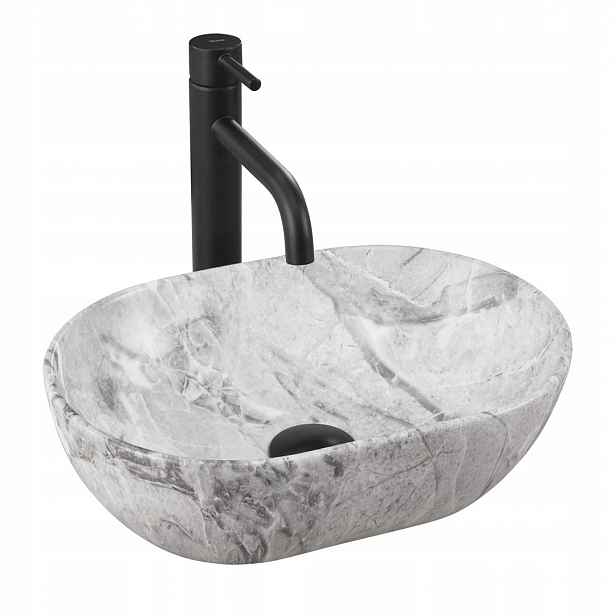 Umyvadlo na desku Amelia Mini Stone Matt sanitární keramika