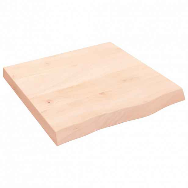 vidaXL Koupelnová deska 60x60x(2-6) cm neošetřené masivní dřevo